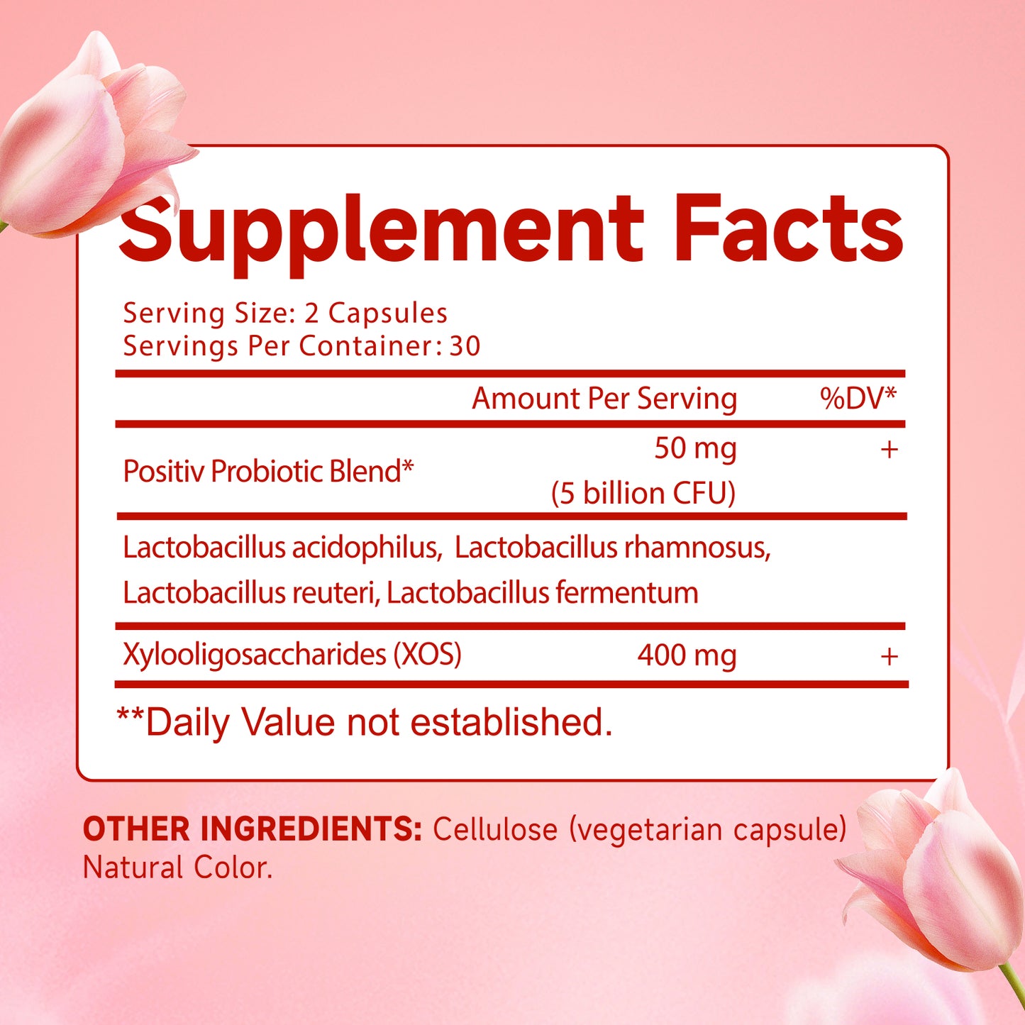 Probiotics for Women: PH Balance & Lactobacillus Blend