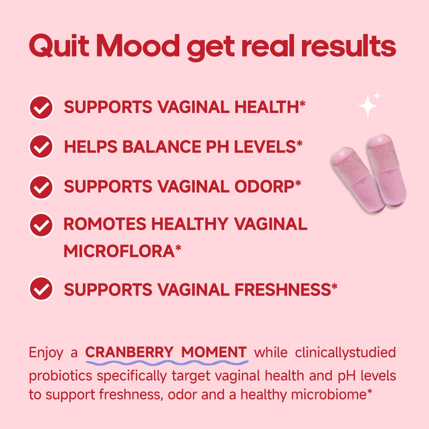 Women's Probiotics: pH Balance & Odor Control