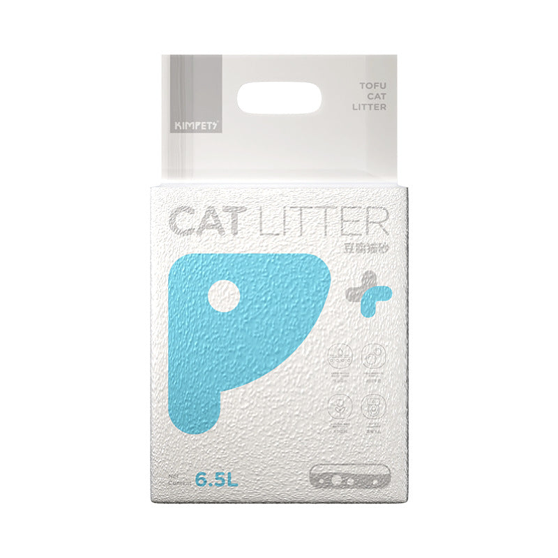 Tofu Cat Litter Odor Control, Low Dust, Easy Clean Clumping