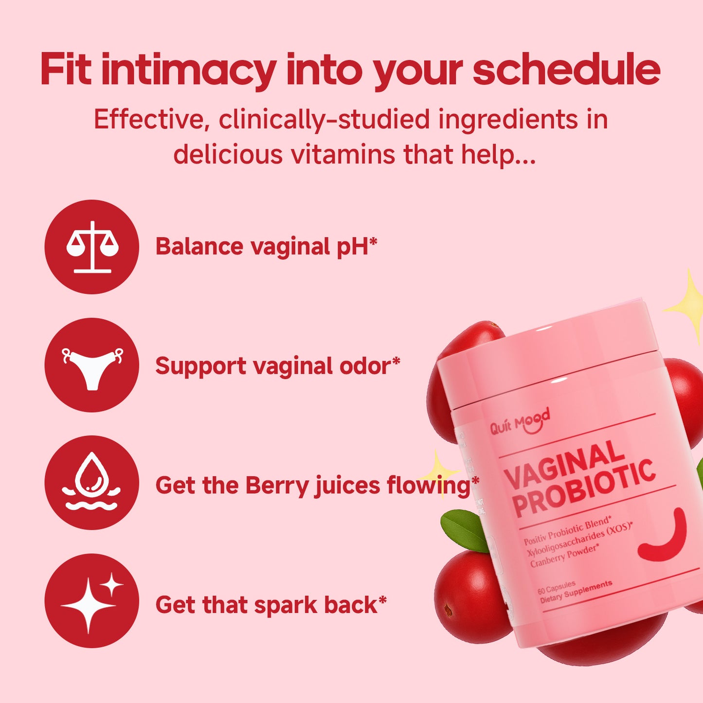 Women's Probiotics: pH Balance & Odor Control