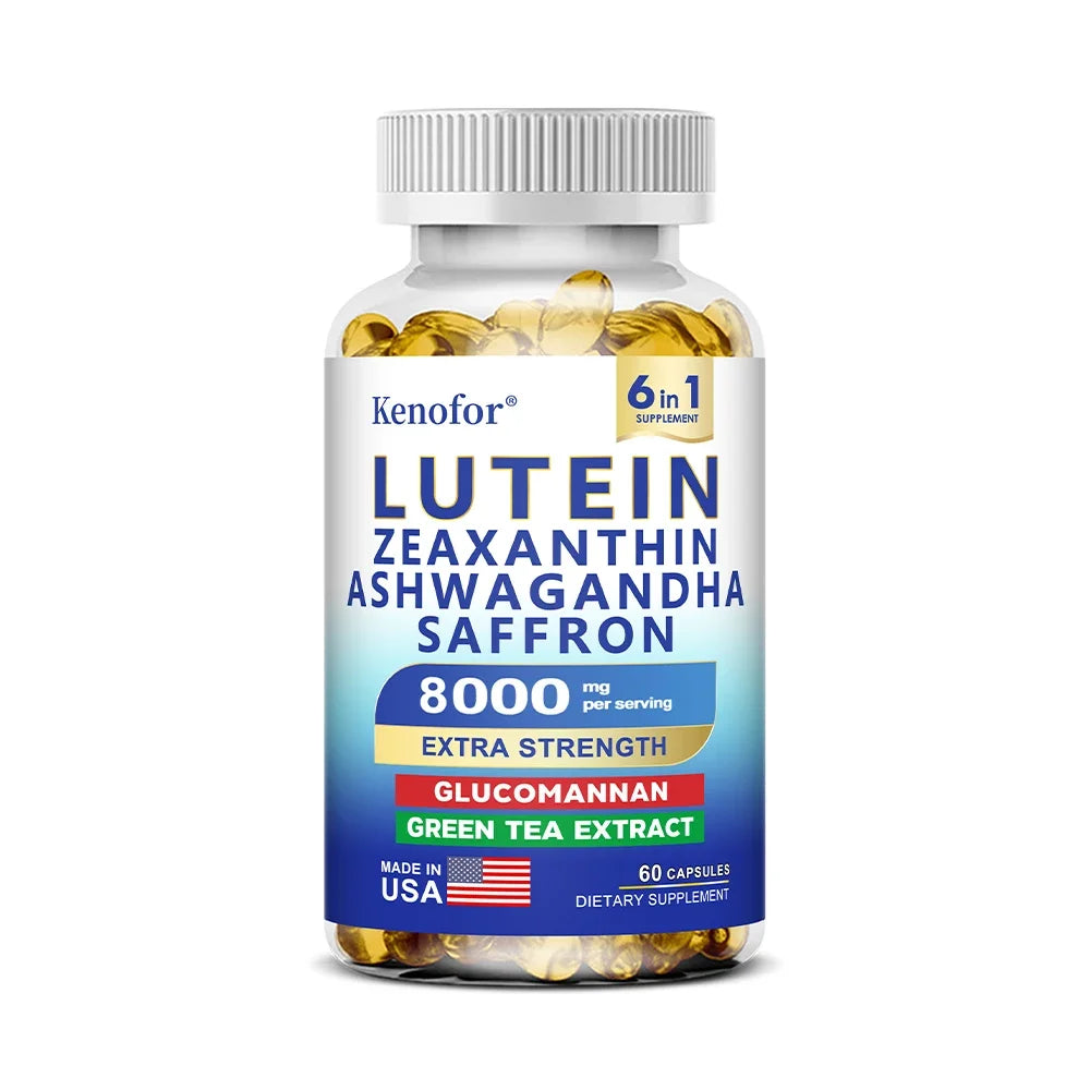 Lutein & Zeaxanthin 8000mg - Eye Vitamins for Vision Health