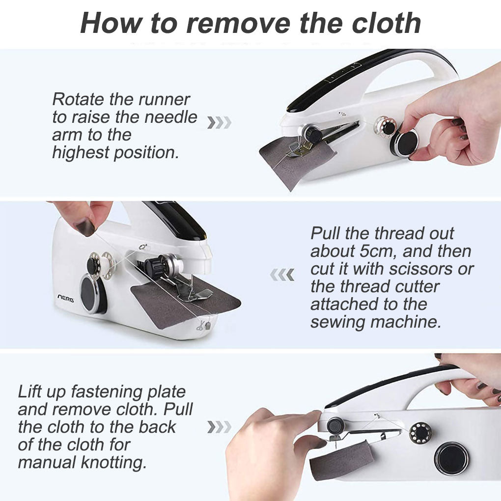 Electric Handheld Sewing Machine - DIY Needlework Kit