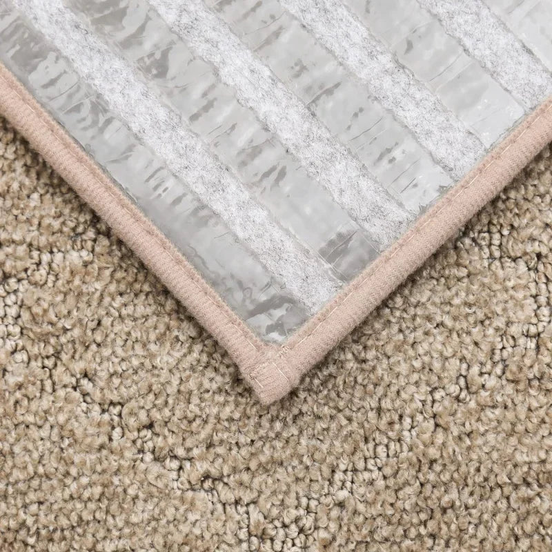 Non-Slip Stair Treads 28x9in - Safe Carpet for Kids & Pets