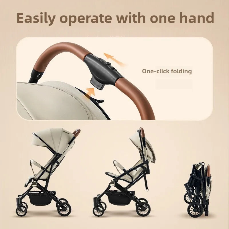 Portable Baby Stroller: Lightweight, Easy Store, Travel Ready