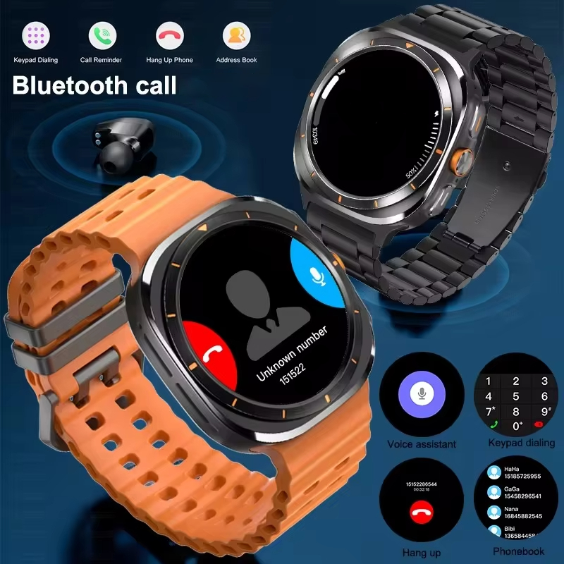 Smartwatch GT7 Ultra: AMOLED HD Display, Bluetooth, Sports