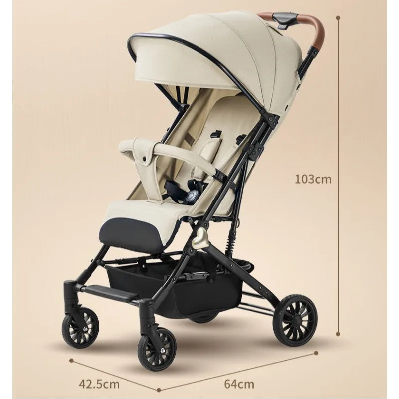 Portable Baby Stroller: Lightweight, Easy Store, Travel Ready