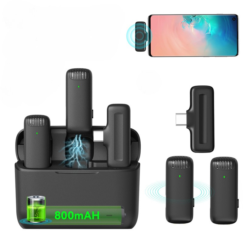Ulanzi J12 Wireless Lavalier Mic for iPhone & Android
