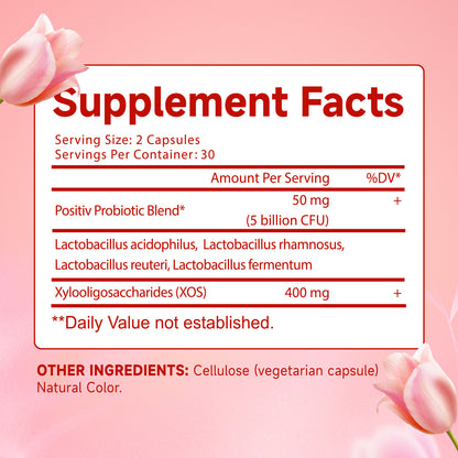 Probiotics for Women: PH Balance & Lactobacillus Blend