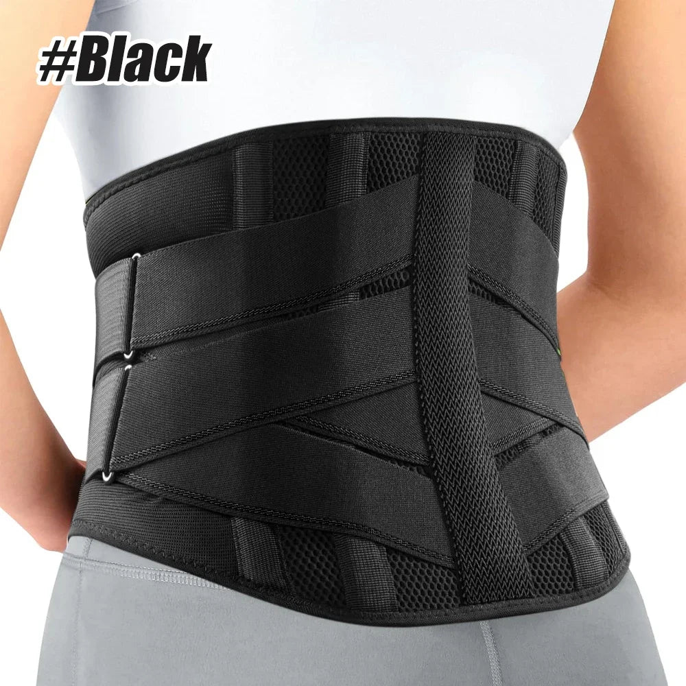 Back Brace for Lower Back Pain, Immediate Pain Relief From Sciatica, Herniated Disc, Lumbar Support Belt for Work, Heavy Lifting