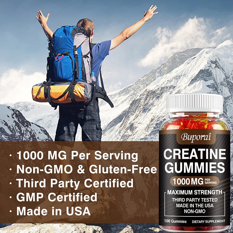 Creatine Gummies - Boost Energy & Muscle Mass