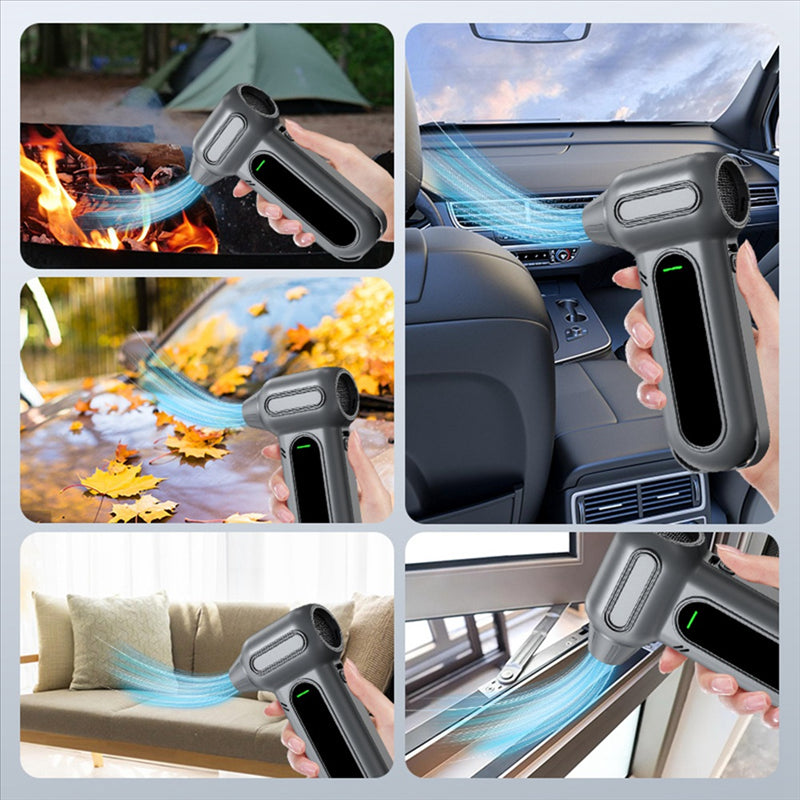 Electric Air Duster - Powerful Brushless Turbo Blower