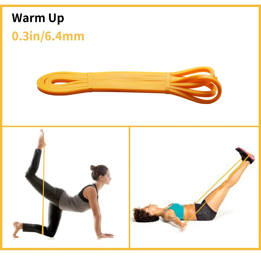 Heavy Duty Latex Resistance Band for Strength & Fitness