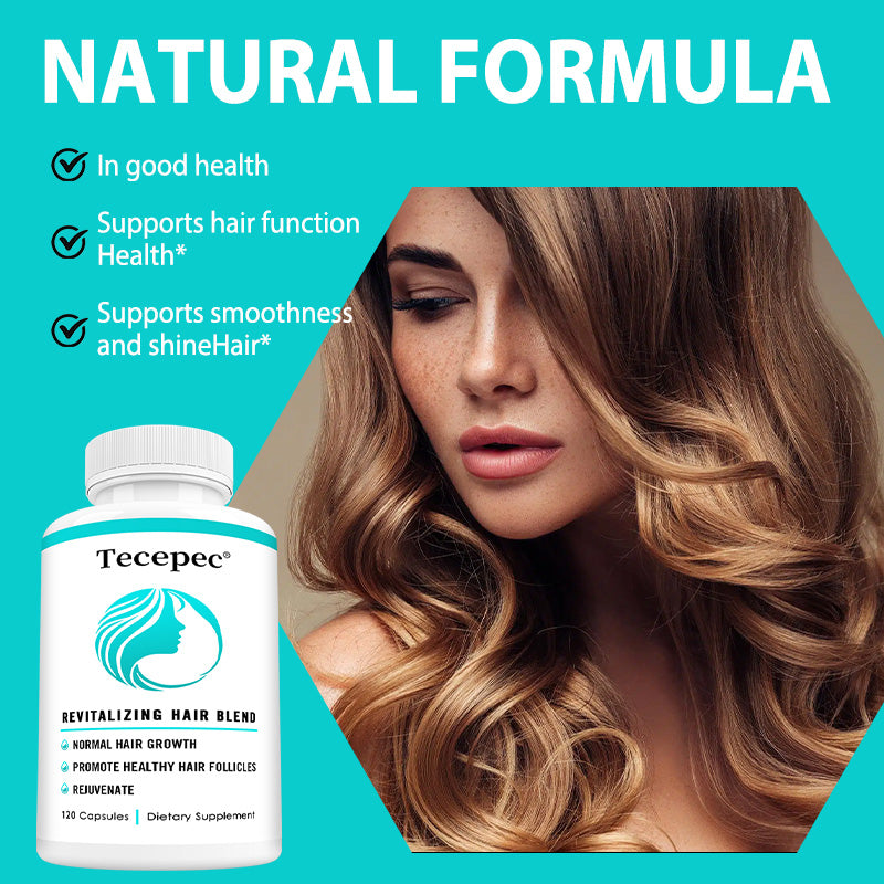 Hair Care Vitamins with Biotin, Collagen & Saw Palmetto for Men & Women To Support Healthy Hair & Follicles