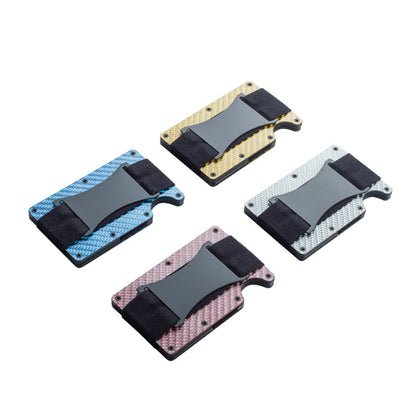 RFID Blocking Slim Wallet - Minimalist Metal Card Holder