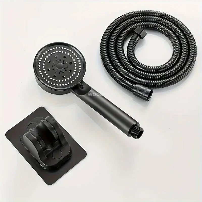 5-Mode High-Pressure Shower Head & Faucet Set