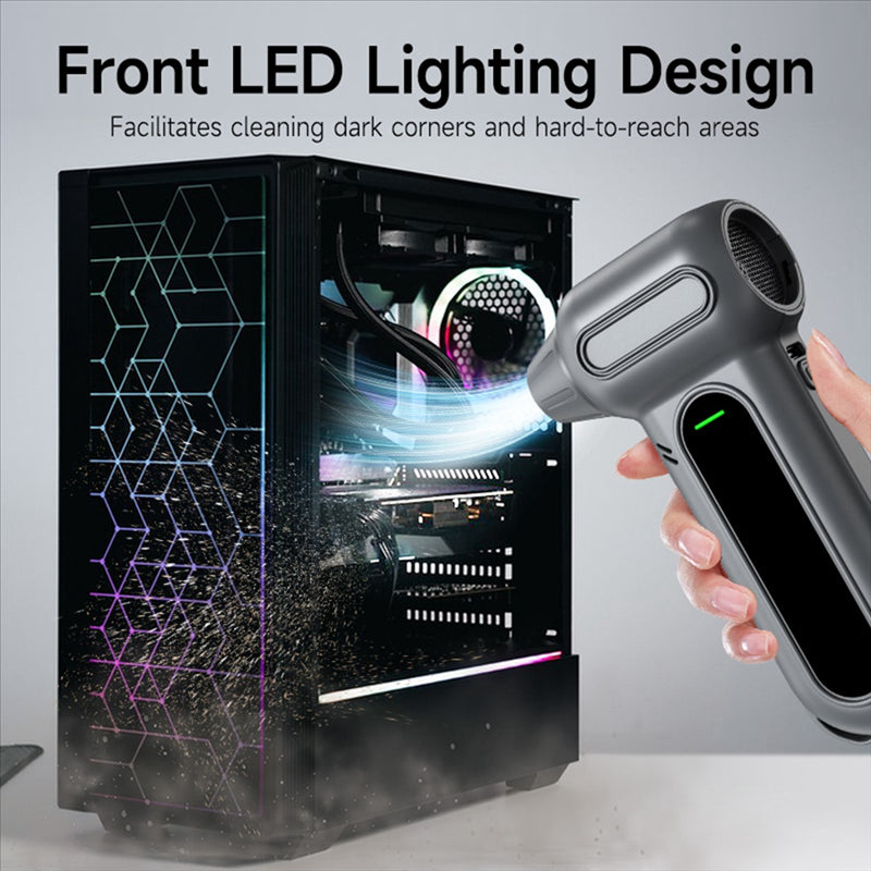 Electric Air Duster - Powerful Brushless Turbo Blower