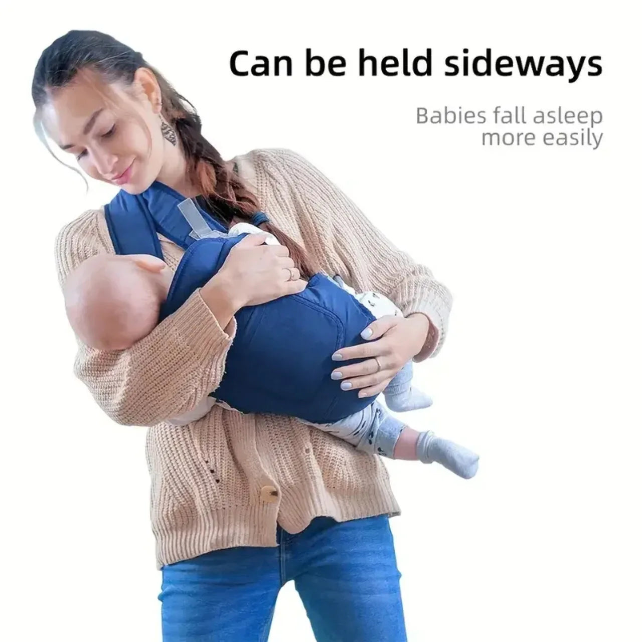Baby Carrier Backpack 4-in-1 Ergonomic Sling & Hipseat