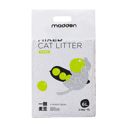 Tofu Cat Litter Odor Control, Low Dust, Easy Clean Clumping