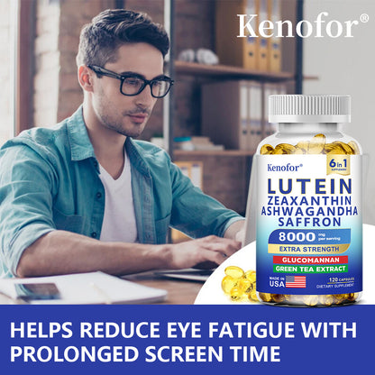 Lutein & Zeaxanthin 8000mg - Eye Vitamins for Vision Health