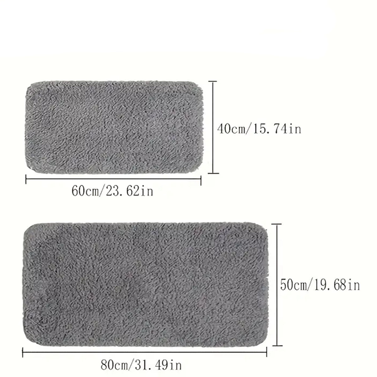 Anti-Slip Bathroom Mat - Water Absorbent & Stylish Decor