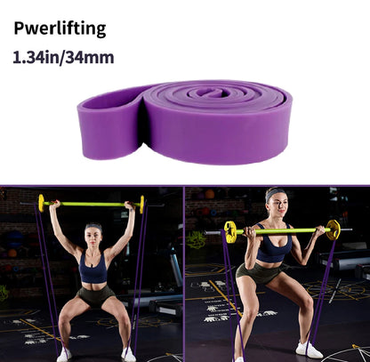 Heavy Duty Latex Resistance Band for Strength & Fitness
