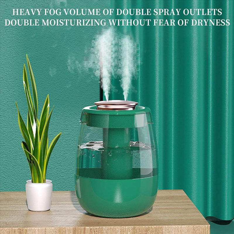 USB Plug-In Large Fog Humidifier for Bedroom & Office