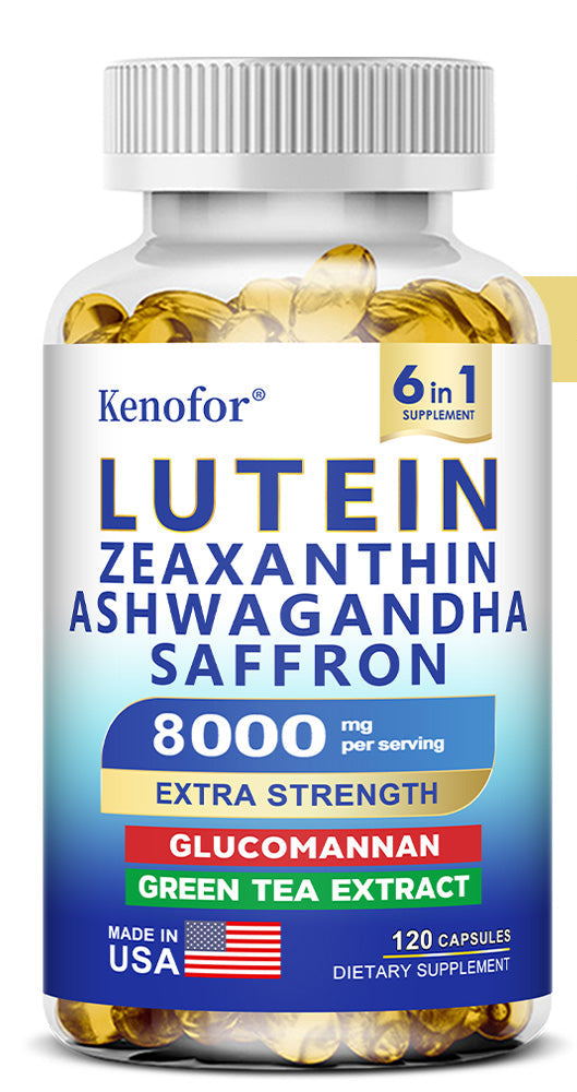 Lutein & Zeaxanthin 8000mg - Eye Vitamins for Vision Health