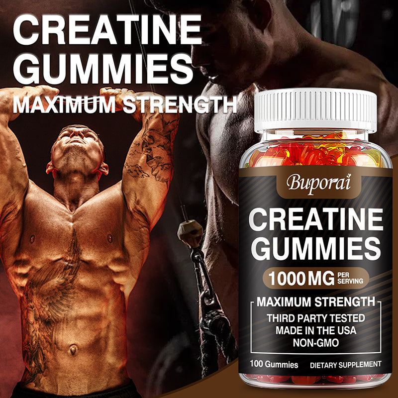 Creatine Gummies - Boost Energy & Muscle Mass
