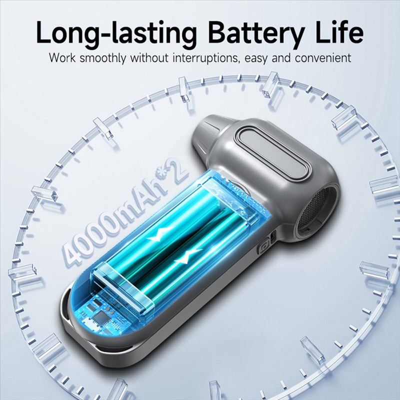 Electric Air Duster - Powerful Brushless Turbo Blower