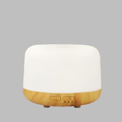 Aroma Diffuser 300ml: 7-Color Light & Timer Fog Mode