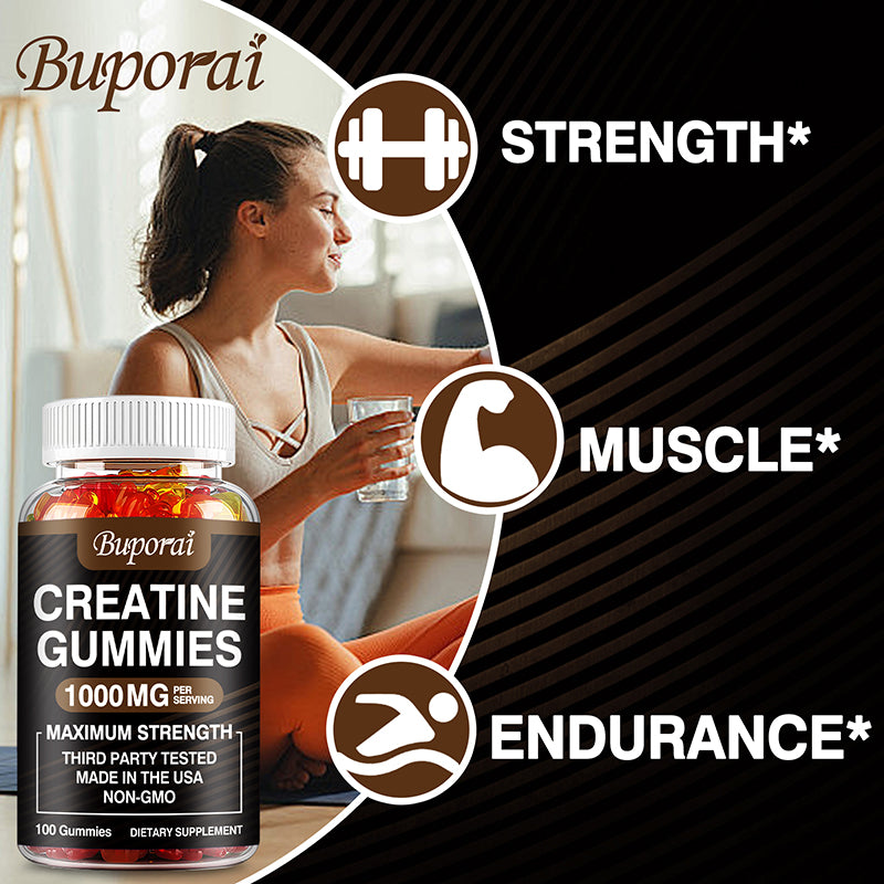 Creatine Gummies - Boost Energy & Muscle Mass