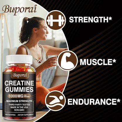 Creatine Gummies - Boost Energy & Muscle Mass