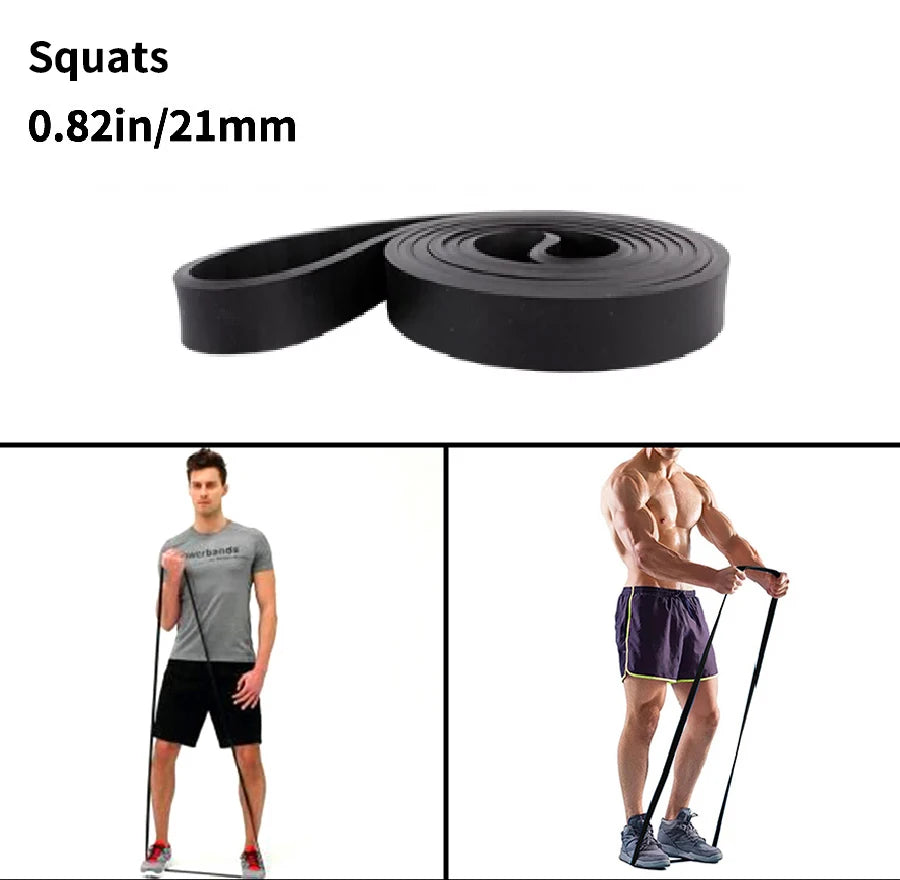 Heavy Duty Latex Resistance Band for Strength & Fitness