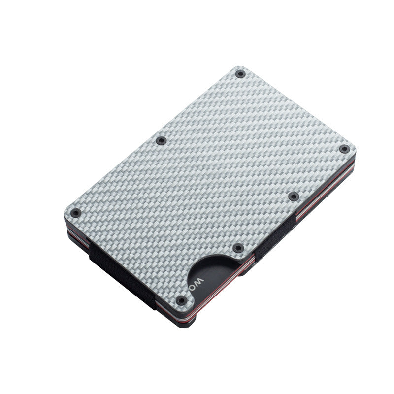 RFID Blocking Slim Wallet - Minimalist Metal Card Holder