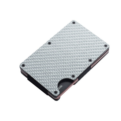 RFID Blocking Slim Wallet - Minimalist Metal Card Holder