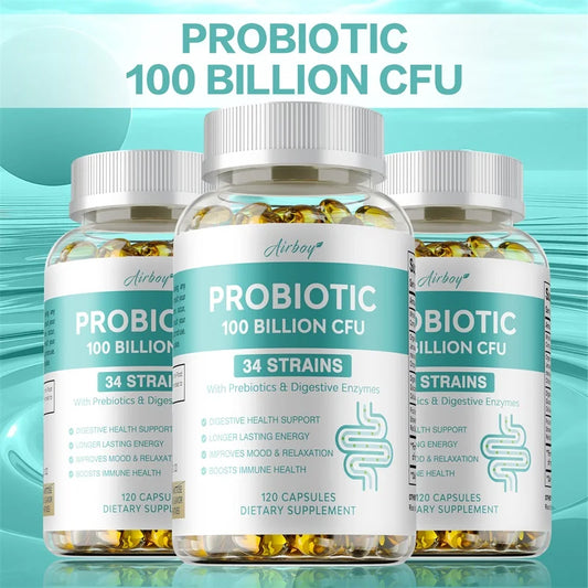 Probiotics 100B CFU - Boost Digestion & Women's Health