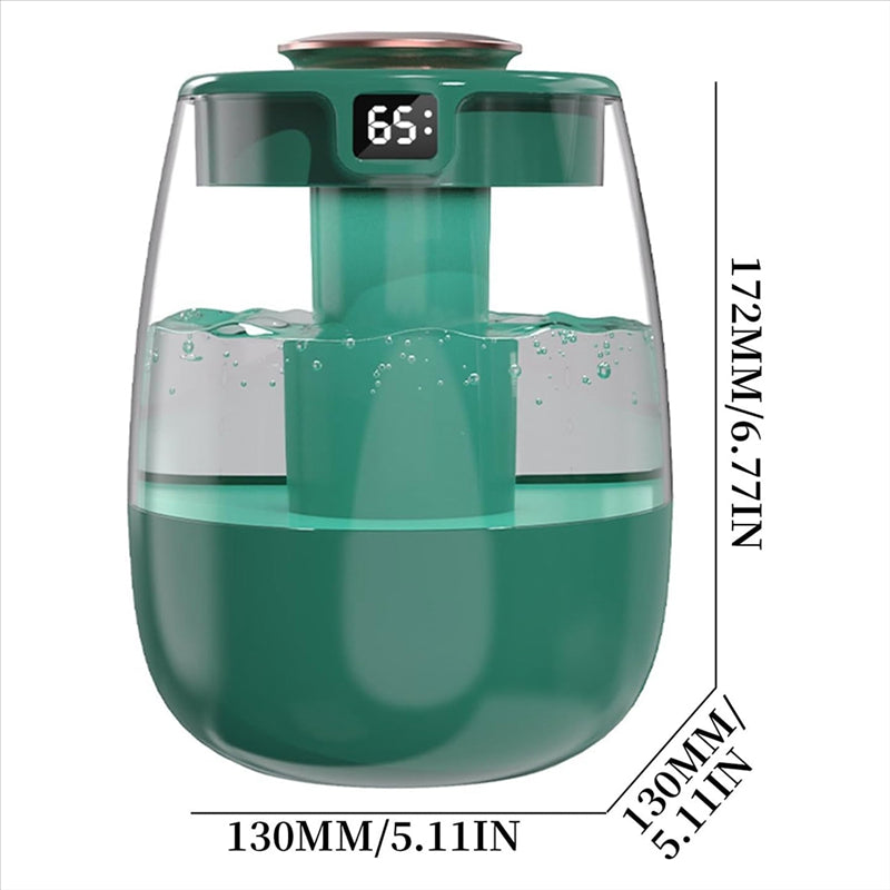 USB Plug-In Large Fog Humidifier for Bedroom & Office