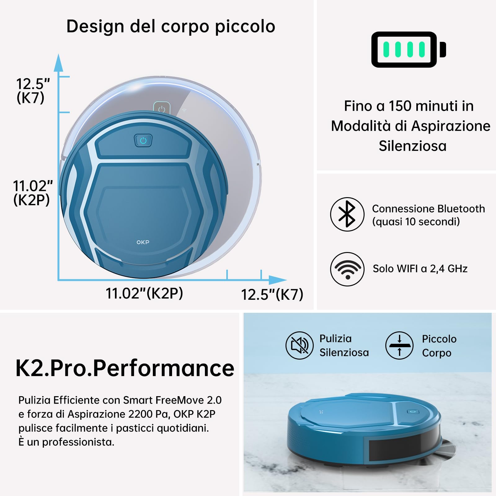 Smart Robot Vacuum 3000Pa: Self-Charging, Pet & Carpet Perfect