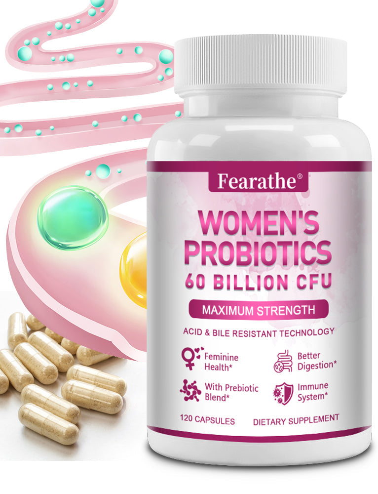 Women's Probiotics 60B CFU - Gut Health & Immune Support