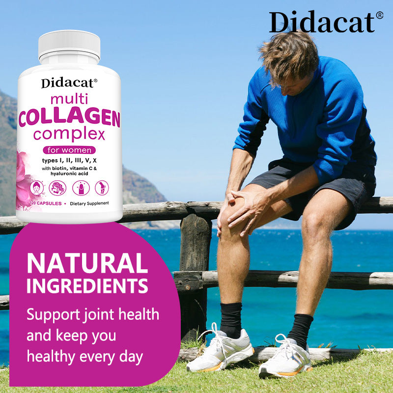 Multi-Collagen Complex with Biotin & Vitamin C for Radiant Skin