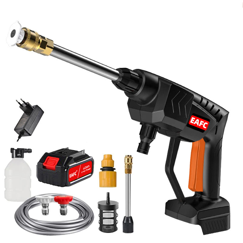 21V Cordless Electric Car Washer Gun 60Bar