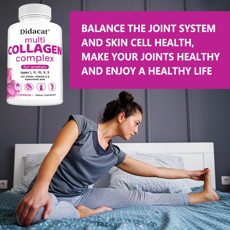 Multi-Collagen Complex with Biotin & Vitamin C for Radiant Skin