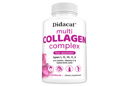 Multi-Collagen Complex with Biotin & Vitamin C for Radiant Skin